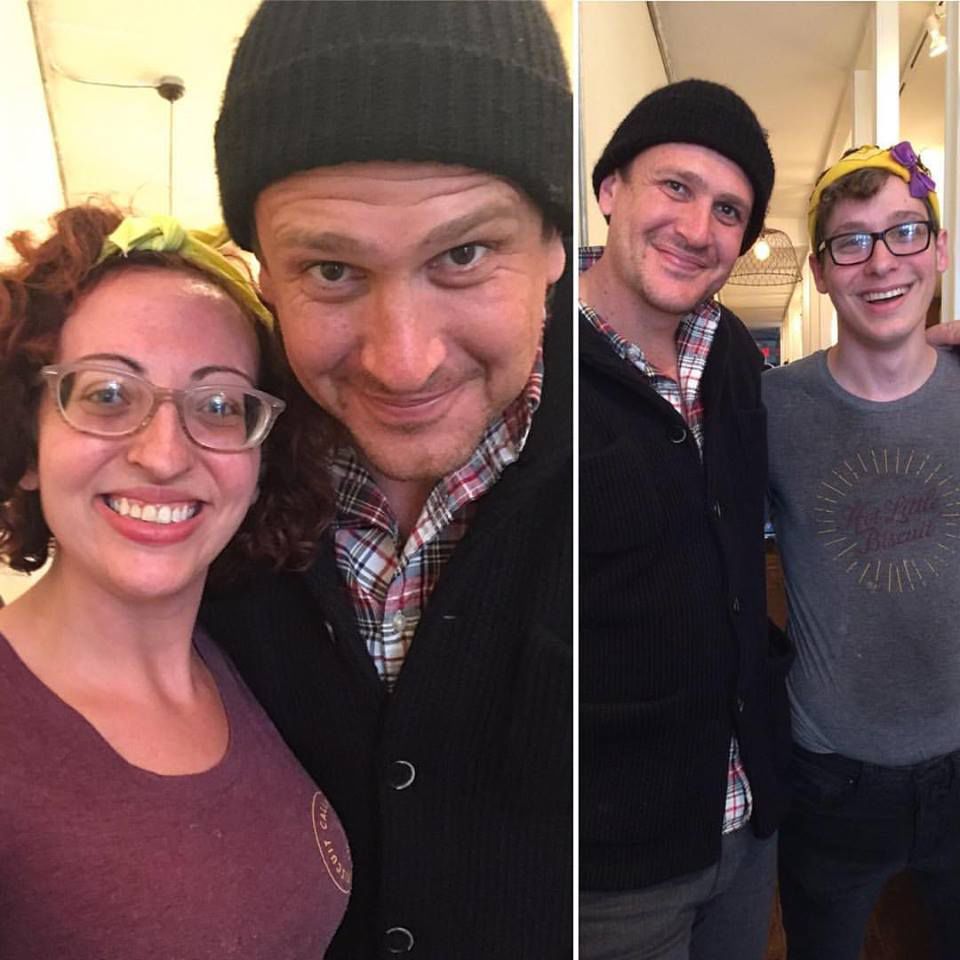 Jason Segel at Callie's Hot Little Biscuit (copy)